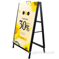 A-shaped Outdoor Usage Garden Sign Display Stand